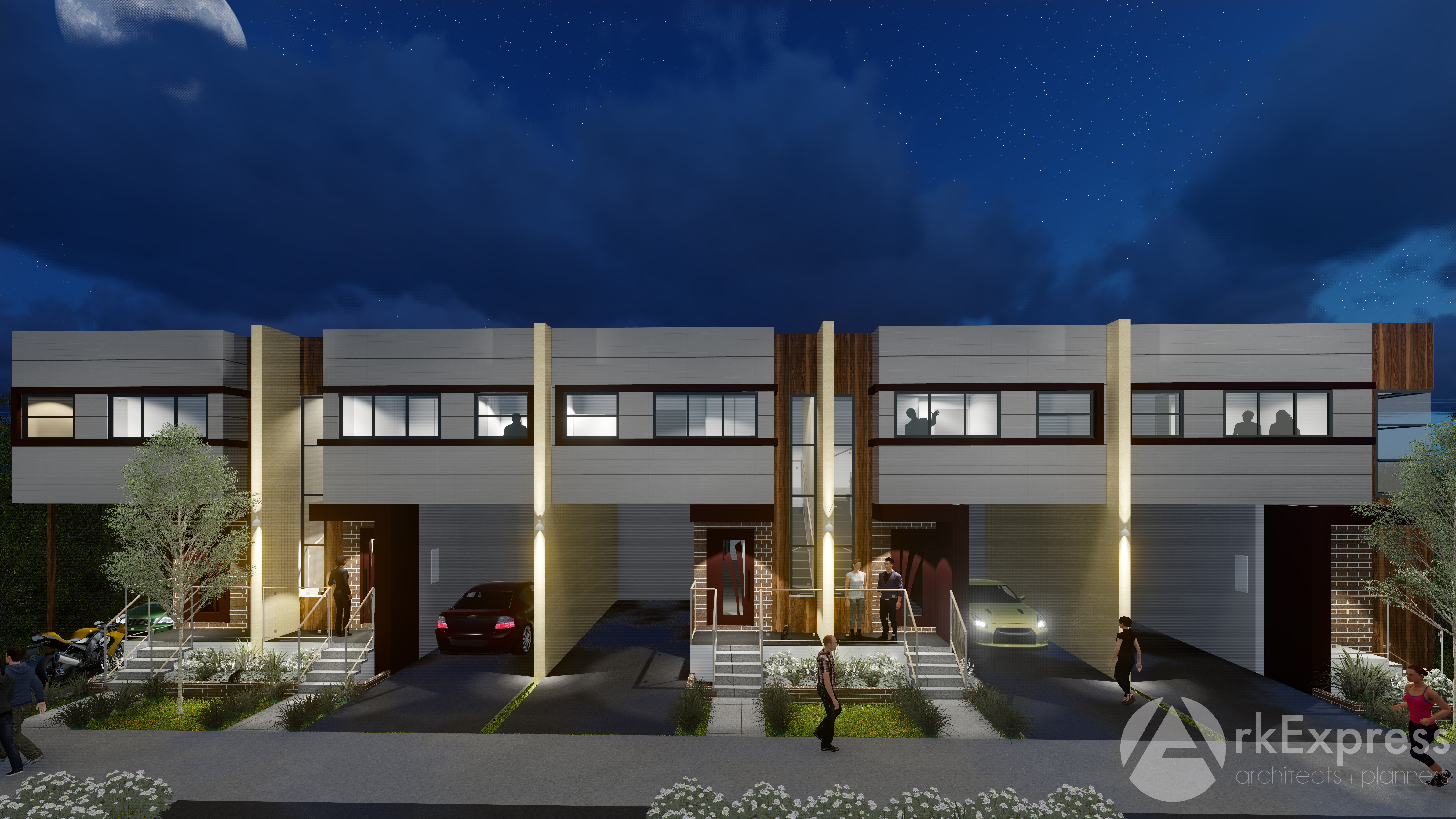 Multi Dwelling Housing (Terraces) Fairfield, NSW ArkExpress Design